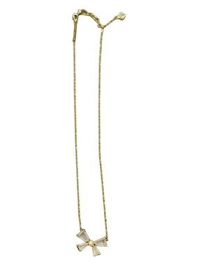 Kendra Scott Gold Bow Necklace